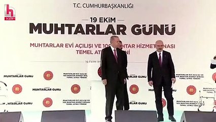 Süleyman Soylu, Erdoğan'ın tek işaretiyle bakın ne yaptı!