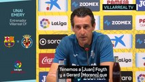 Rueda de prensa de Unai Emery, previa al Barcelona vs. Villarreal de LaLiga Santander