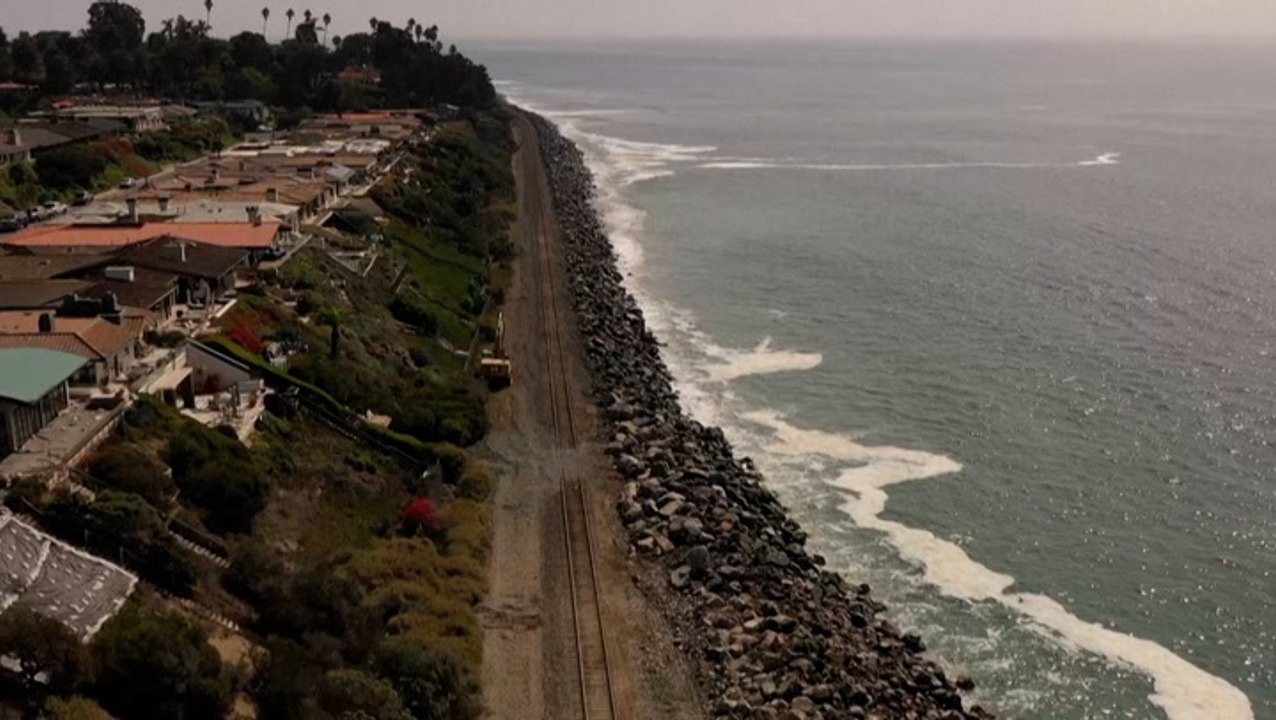 Coastal erosion threatens homes and infrastructure in California
