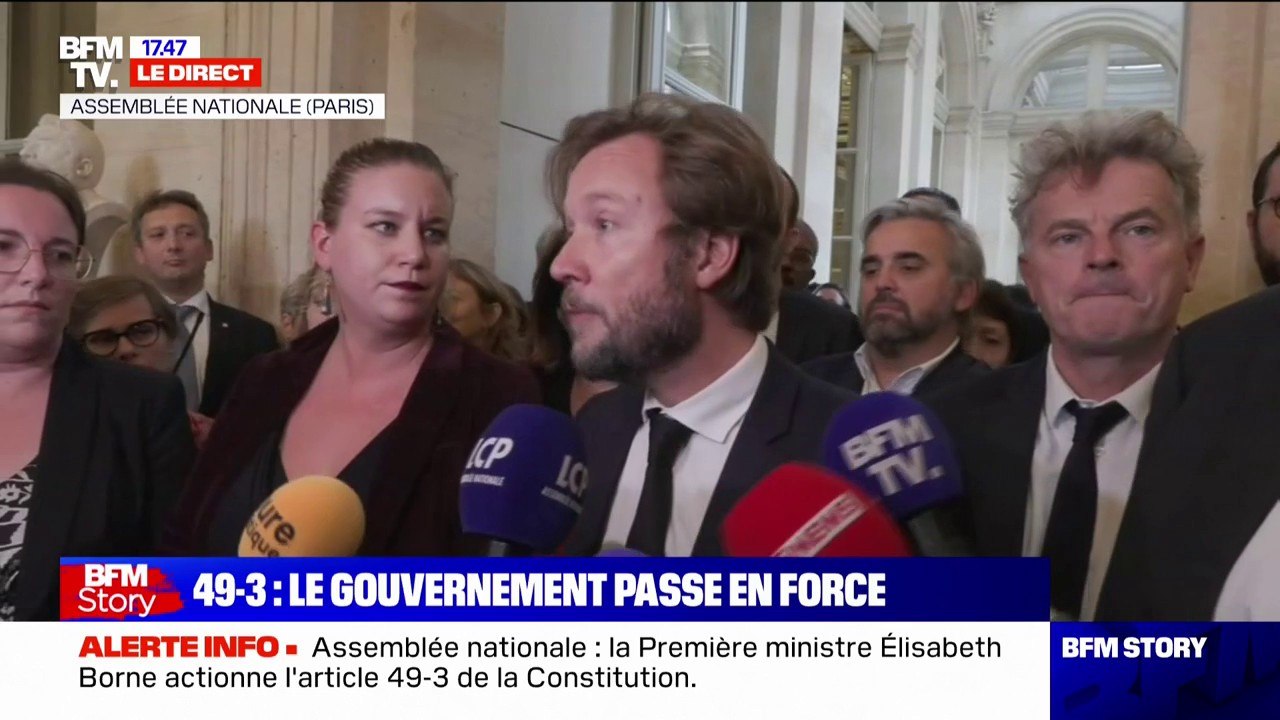 Boris Vallaud (groupe Socialiste): "Avec le 49.3, c'est le gouvernement qui refuse de voter le budget de l'Assemblée nationale"