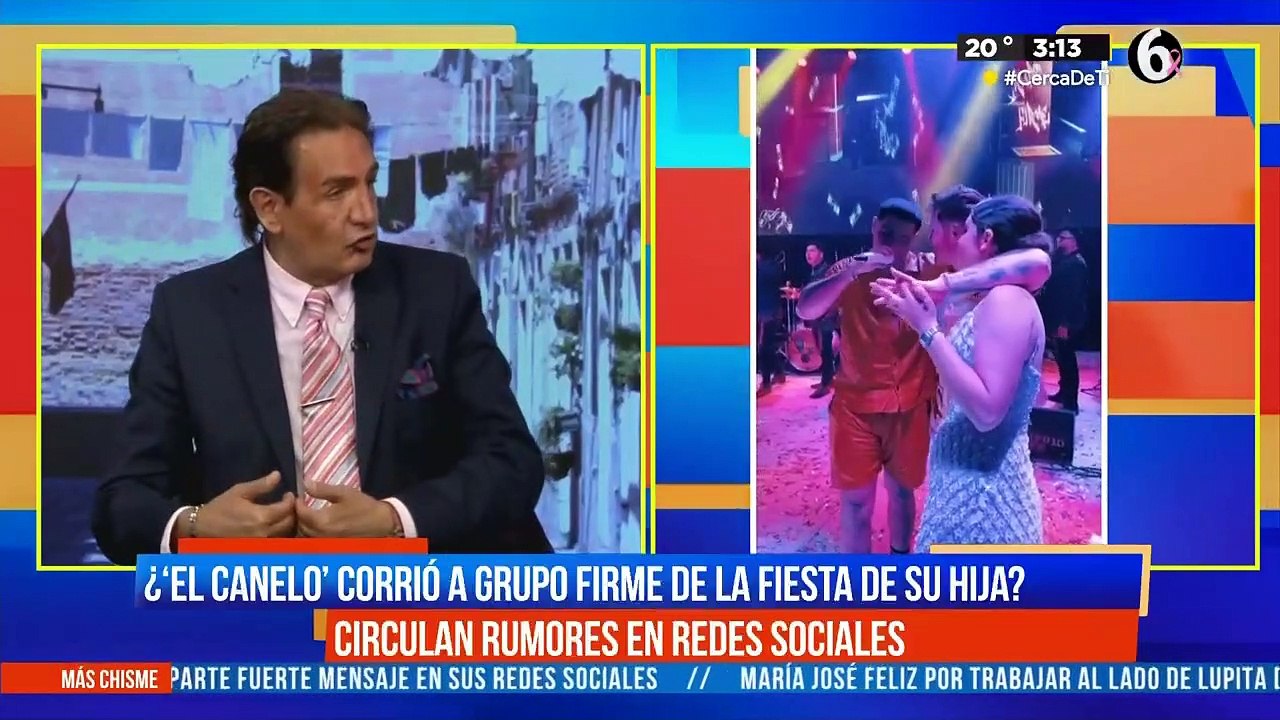 ¿'El canelo' corrió a Grupo Firme de la fiesta...