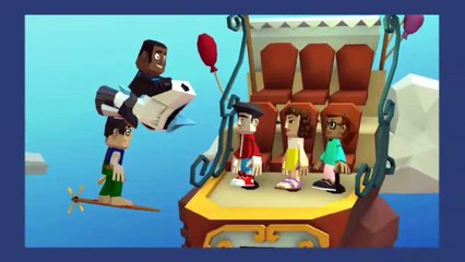 Animation story, Diving from sky-the story is thrilling, 'Whenever'Tales series1-moral stories