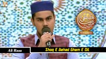 Shoq E Behad Gham E Dil, Deeda E Tar Mil Jaey - Naat Sharif 2022 by Ali Raza