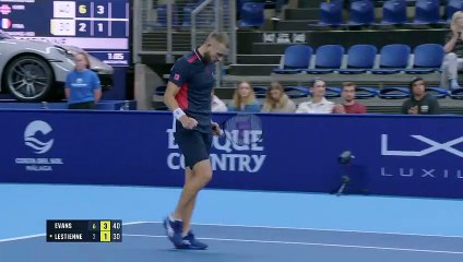 Anvers - Lestienne balayé par Evans