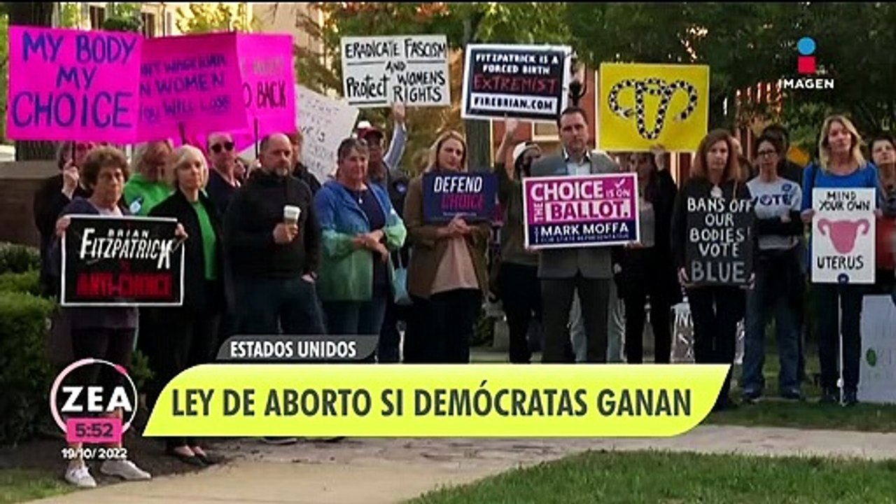 Joe Biden promete consagrar el derecho al aborto si demócratas ganan elecciones