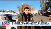 Ukraine war: Russia evacuates Kherson, blackout warnings, Berlusconi 'rekindles' Putin friendship