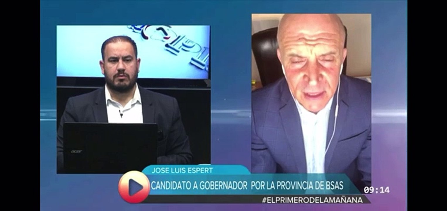 Espert: "Voy a ser candidato a gobernador de la provincia de Buenos Aires"