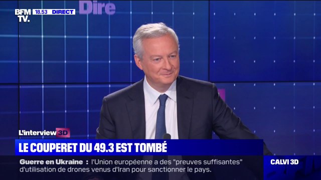 Bruno Le Maire sur le carburant: Nous faisons le maximum pour garantir un départ en vacances dans les meilleures conditions possibles