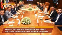 Energía, transporte y corredor bioceánico, los temas abordados en la reunión del Norte Grande