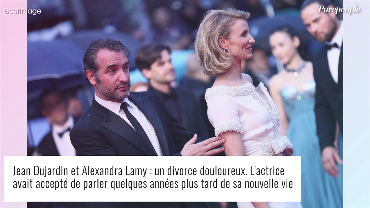 Jean Dujardin divorcé d'Alexandra Lamy : "J'ai beaucoup pleuré", la décision radicale qu'elle a prise
