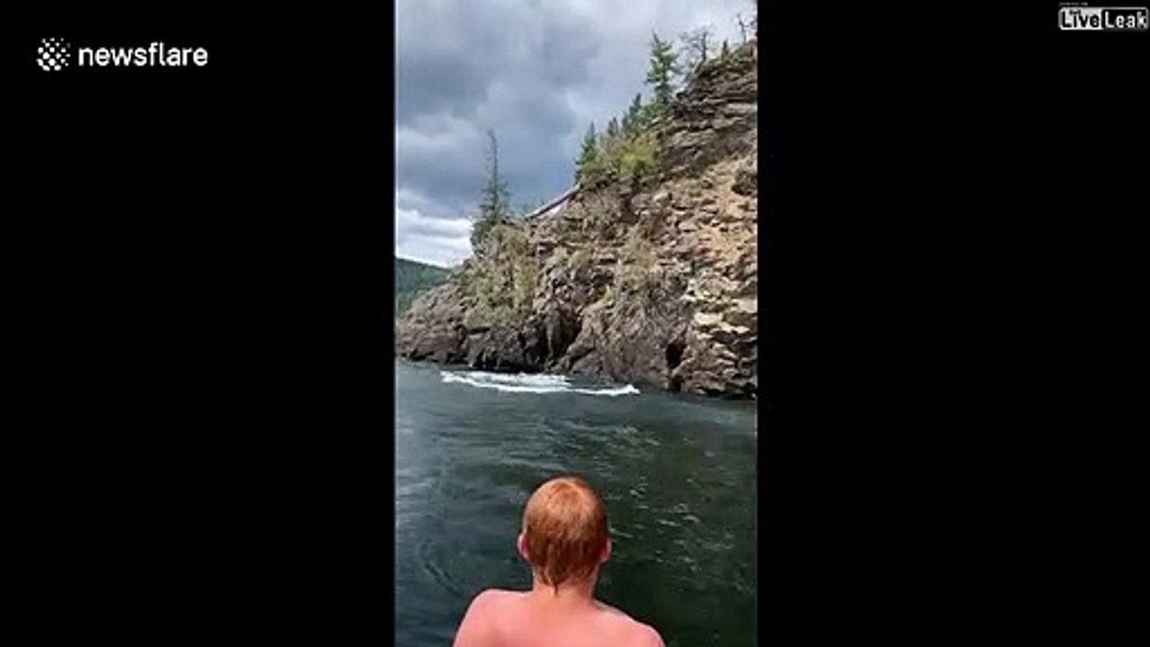 Il rate son plongeon à 30m... douloureux