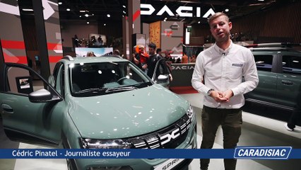 Mondial de l'auto 2022 : focus sur la Dacia Spring