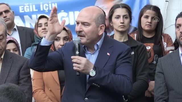 DİYARBAKIR - Soylu: Avrupa patinajına devam edecek, Türkiye bu ekonomik krizi fırsat bilip büyüyecek de büyüyecek