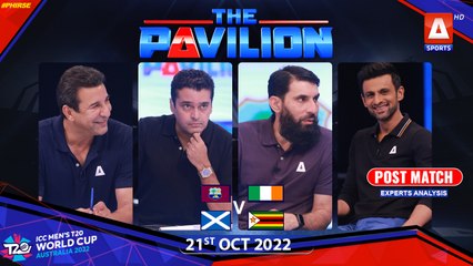 The Pavilion | Zimbabwe v Scotland | Post Match Analysis | 21st Oct 2022 @A Sports ​