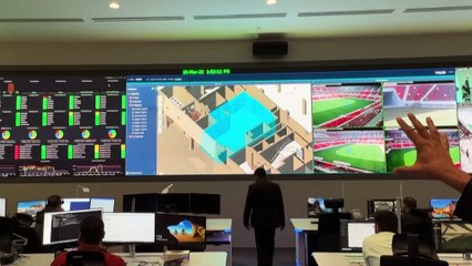 Un centro de control innovador para prevenir incidentes en Catar-2022