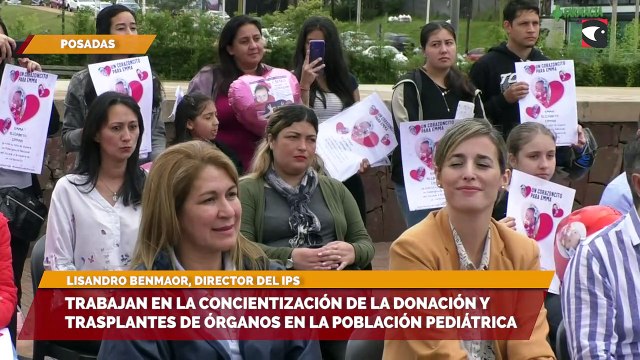 Trabajan en la concientización de la donación y trasplantes de órganos en la población pediátrica