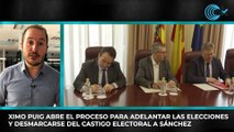 Ximo Puig abre el proceso para adelantar las elecciones y desmarcarse del castigo electoral a Sánchez