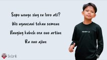 ojo dibadingke farel prayoga {lirik lagu }