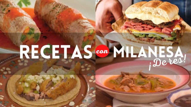 ¿Que cocinar hoy? 4 rendidoras recetas con milanesa de res