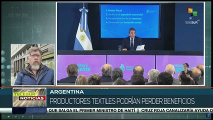 Argentina: Ministro Massa alerta a empresas textiles que abrirá importaciones debido a la inflación