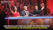See The Dancing With The Stars Cast Of Celebrities For Season 31