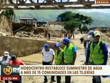 Aragua | Hidrocentro restablece suministro de agua en 14 pozos afectados en Las Tejerías