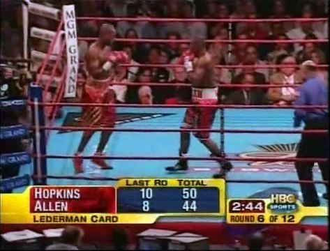 Bernard Hopkins vs Robert Allen (05-06-2004) Full Fight