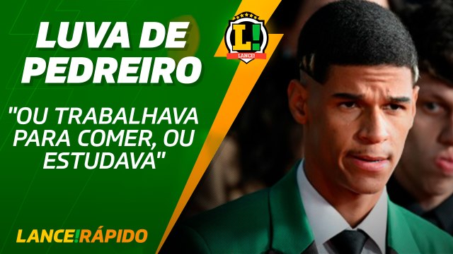 Lance! Rápido - O desabafo de Luva de Pedreiro