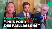 Budget adopté par 49.3 : l’opposition contre-attaque