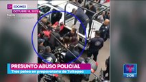 Captan abuso policial en Tultepec, Estado de México