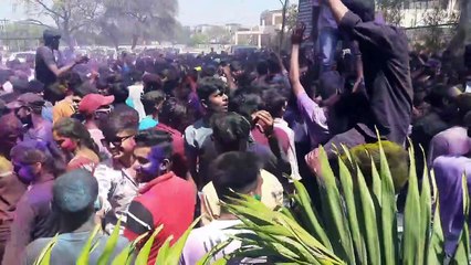 HOLI MAHOTSAV INDORE  __ ATAL BIHARI, HOLKAR , NIRBHAY SINGH COLLEGE HOLI CELEBRATION SPECIAL VLOG