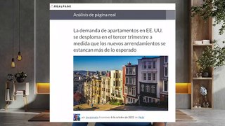  ¡ALERTA! SE ESTÁ DESPLOMANDO La Demanda De Apartamentos – Reporte De RealPage 