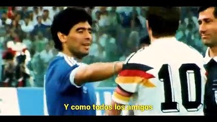 Homenaje de la AFA a Lothar Matthäus