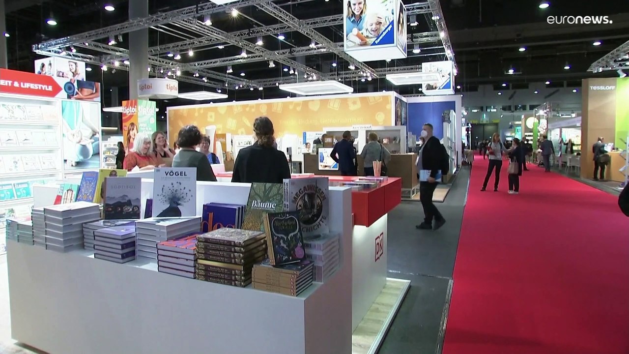 Erster Tag der Frankfurter Buchmesse: Das Thema Ukraine ist stark präsent