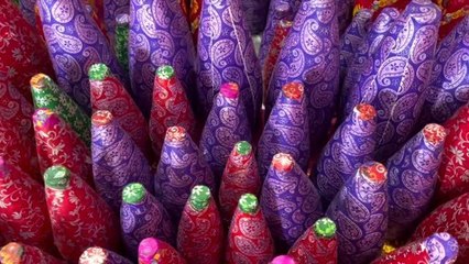 Hindistan'da Divali Bayramı hazırlıkları