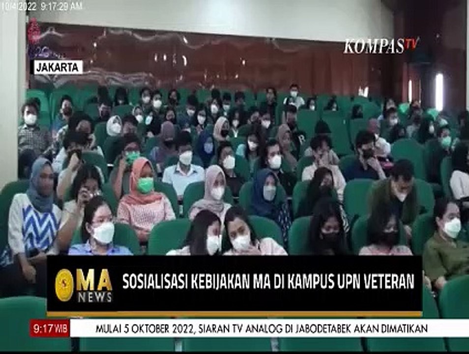 Mahkamah Agung Hampiri UPN Veteran, Sosialisasikan soal Kebijakan MA ke Mahasiswa & Dosen - MA NEWS