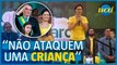 Michelle Bolsonaro chora ao falar de ataque à filha