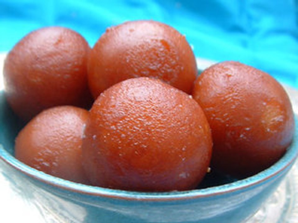 Gulab Jamun dessert indien