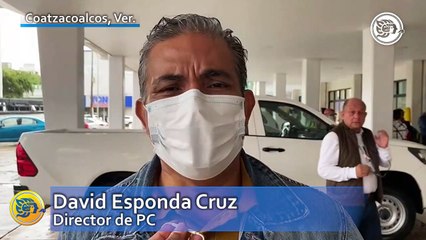 Download Video: Caída de árboles y vialidades inundadas, estragos de 'norte' en Coatzacoalcos