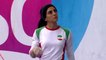 Iranian climber who competed without hijab back in Tehran