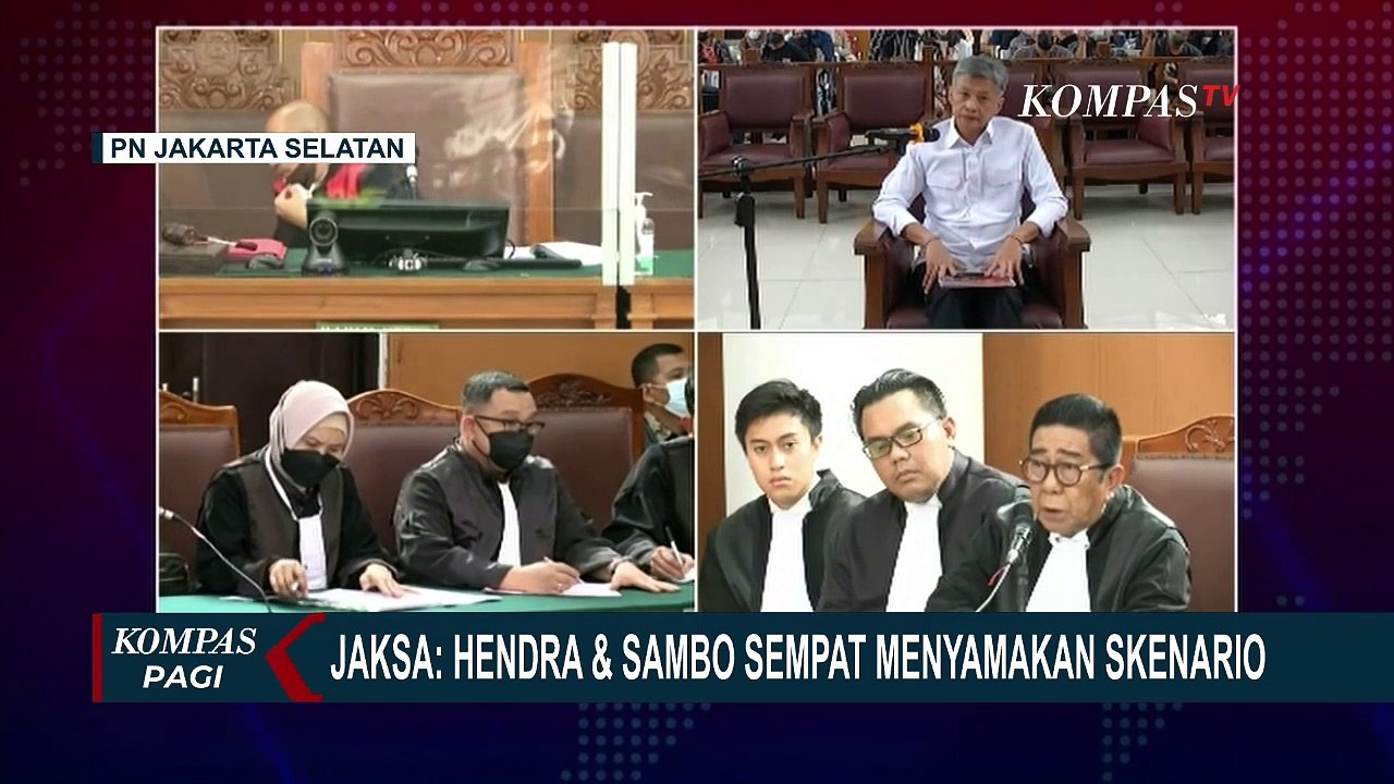 Jaksa Sebut Selain Menyamakan Skenario, Sambo Minta Hendra Cek CCTV Kompleks Polri!