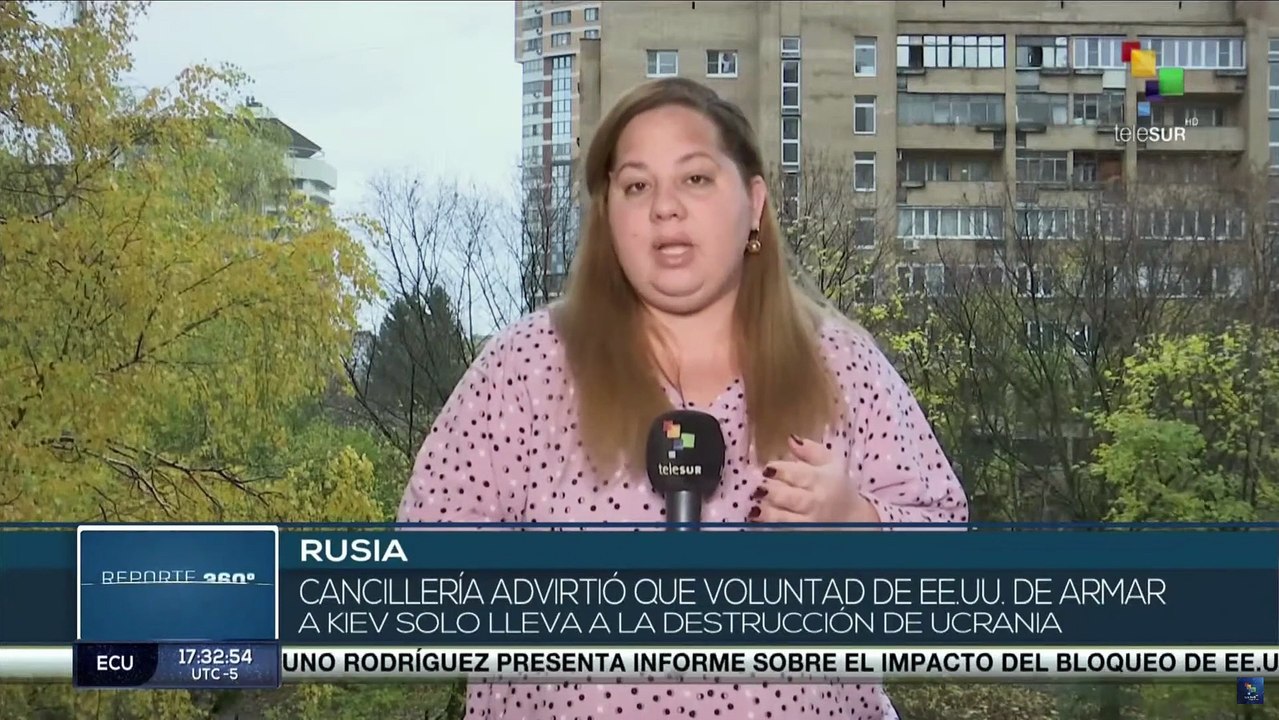 Rusia advierte que propósito de EE.UU. de armar a Kiev lleva a la destrucción de Ucrania