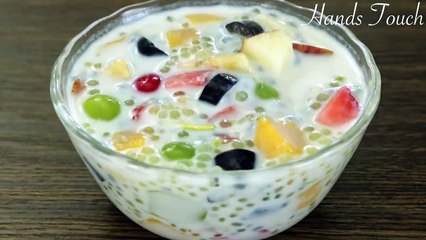 Easy Sago dessert | Fruit Dessert Recipe - Viral Papa
