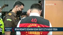 Turuti Perintah Sambo, Irfan Widyanto Didakwa Rusak Bukti CCTV Kasus Pembunuhan Yosua Hutabarat!