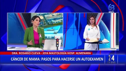 Cáncer de mama: "La presencia de nódulos no necesariamente significa cáncer", indica especialista