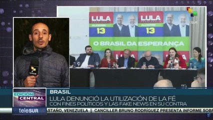 Brasil: Lula busca el respaldo de sectores evangelistas de cara al balotaje presidencial