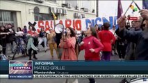 Gremios docentes de Uruguay se movilizan para exigir un presupuesto justo al Gobierno