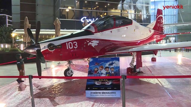 'Aslan Hürkuş: Görevimiz Gökbey' animasyonunun gösterimi yapıldı