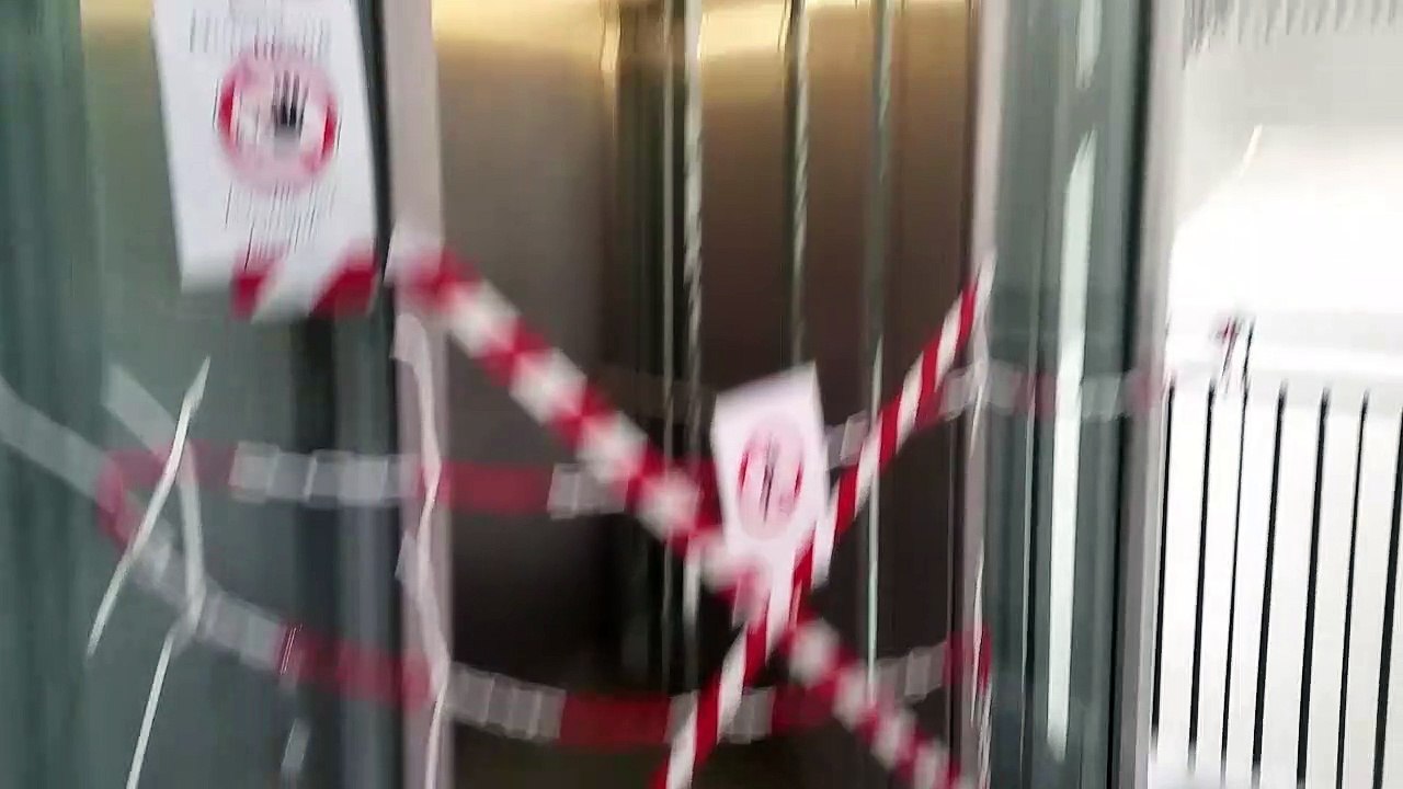 Absperrung im Museum