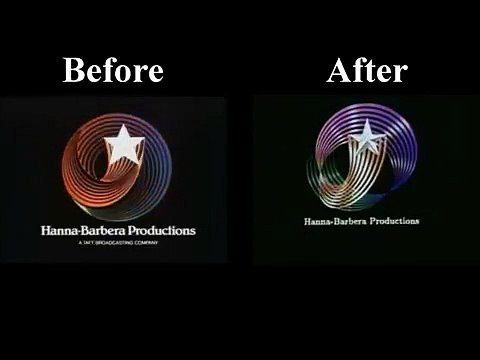 Hanna-Barbera Productions Logo Comparison (1979-1986_1986-1992).mp4